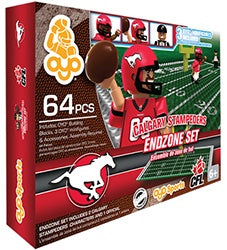 OYO Mini Figures CFL - Calgary Stampeders: Endzone - Building Block Set