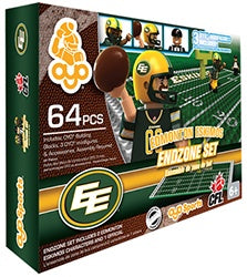 OYO Mini Figures CFL - Edmonton Eskimos: Endzone - Building Block Set