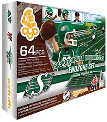 OYO Mini Figures CFL - Saskatchewan Roughriders: Endzone - Building Block Set