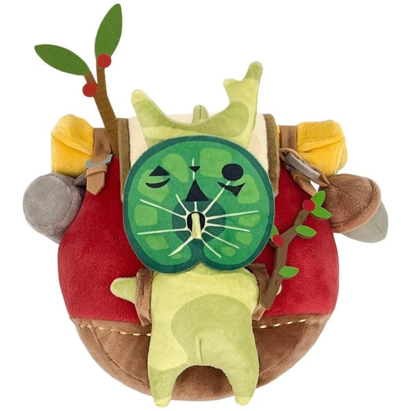 Legend of Zelda Tears of the Kingdom Traveling Korok Red Backpack 7″ Plush