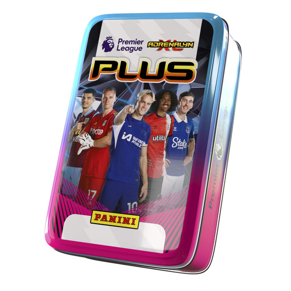 2024 Panini Adrenalyn Xl Plus Premier League Cards Classic Mega Tin (60 Cards + 1 Le & 1 Ultimate) (1 Random Tin, May not be Pictured)