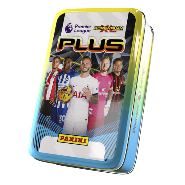 2024 Panini Adrenalyn Xl Plus Premier League Cards Classic Mega Tin (60 Cards + 1 Le & 1 Ultimate) (1 Random Tin, May not be Pictured)