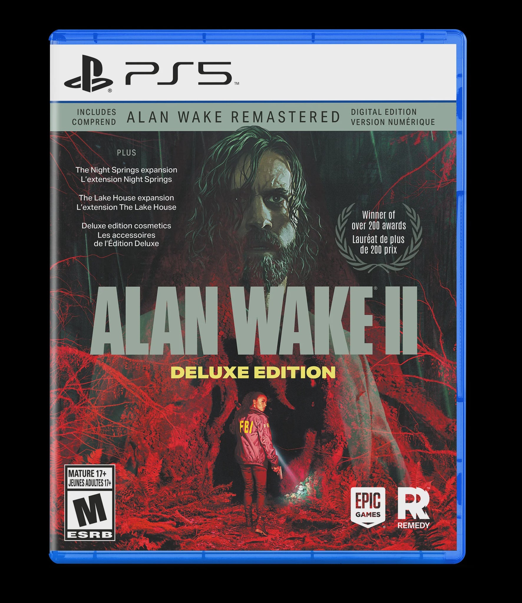 Alan Wake 2 Deluxe Edition - PS5 (Pre-order ETA October 22, 2024)