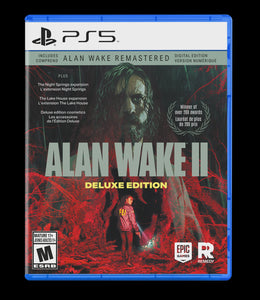 Alan Wake 2 Deluxe Edition - PS5 (Pre-order ETA October 22, 2024)
