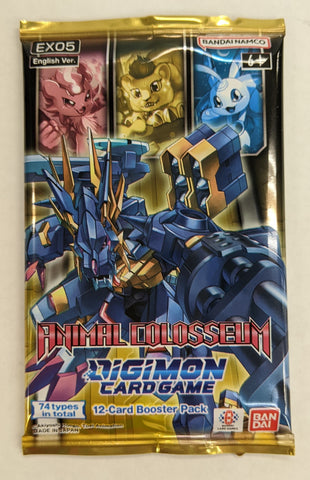 Digimon Card Game: Animal Colosseum Booster Pack [EX05]