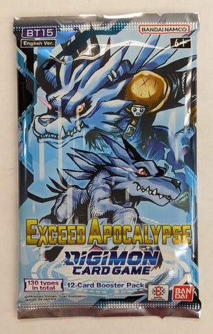 Digimon Card Game - Exceed Apocalypse Booster Pack