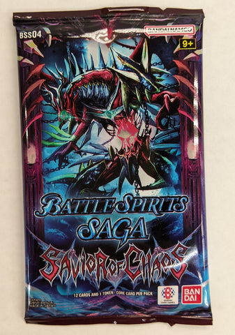 Battle Spirits Saga: Savior or Chaos - Set 4 Booster Pack (Pre-order ETA March 01, 2024)