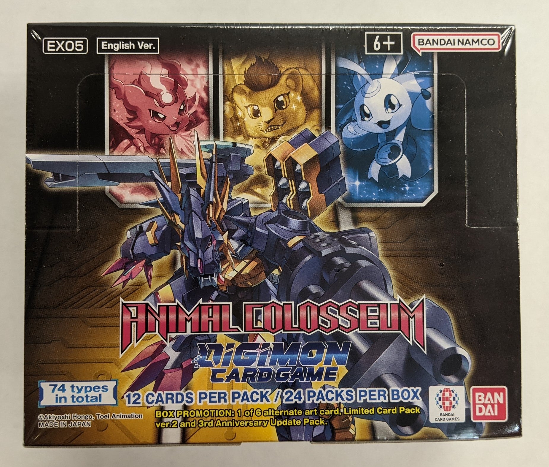 Digimon Card Game: Animal Colosseum EX05 Booster Box A & C Games Digimon Card Game: Animal Colosseum EX05 Booster Box A & C Games