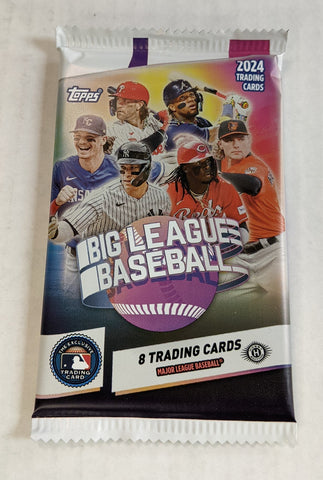 2024 Topps Big League Baseball Hobby Pack (8 Cards Per Pack)