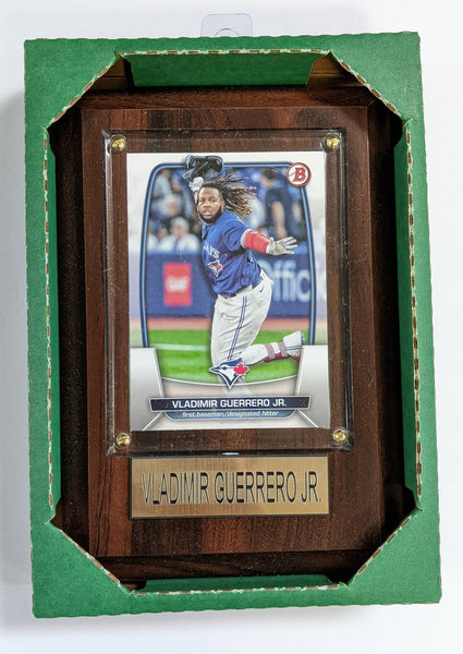NHL Plaque with card 4x6 Toronto Blue Jays - Vladimir Guerrero Jr (Randomly Selected, May Not Be Pictured)