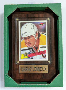 NHL Plaque with card 4x6 Pittsburgh Penguins - Mario Lemieux (Randomly Selected, May Not Be Pictured)