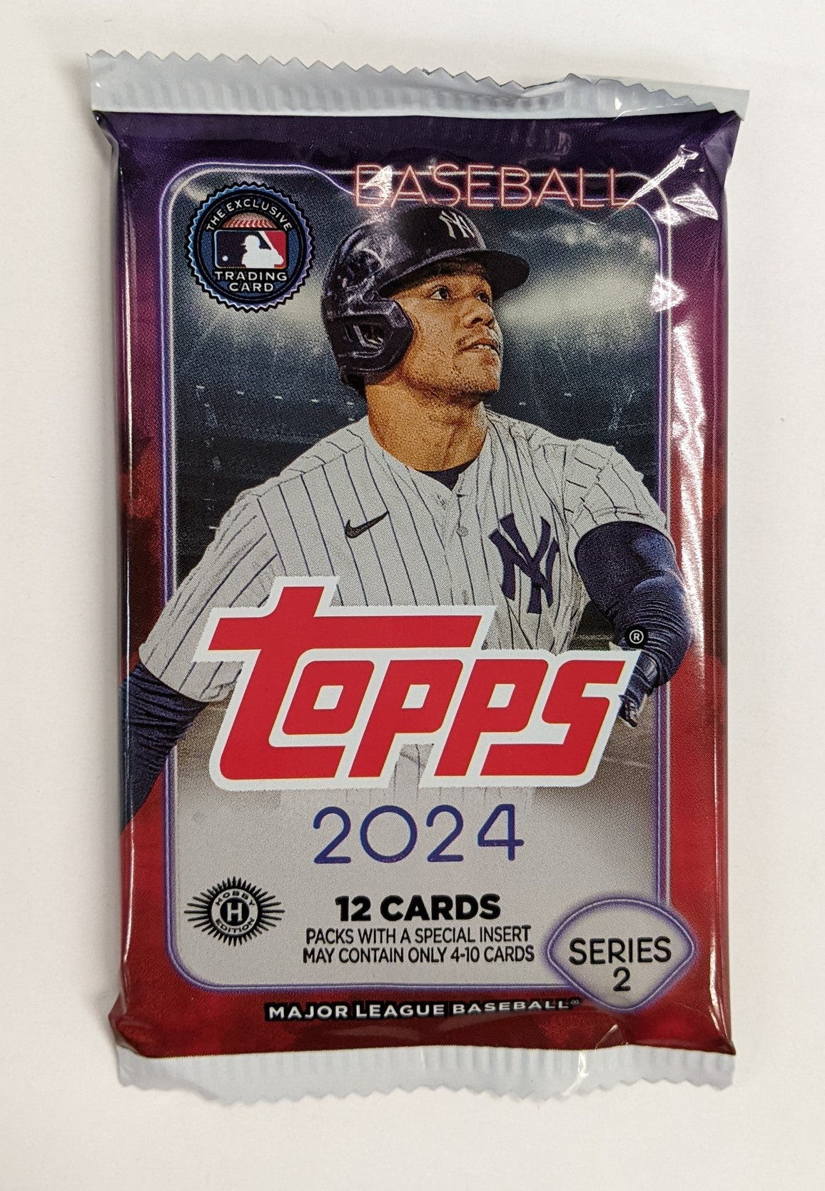 2024 Topps Baseball Series 2 Hobby Pack (12 Cards Per Pack)
