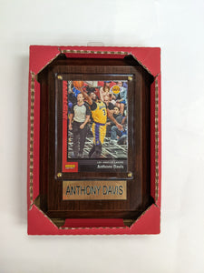 NBA Plaque with card 4x6 Los Angeles Lakers - Anthony Davis (Randomly Selected, May Not Be Pictured)