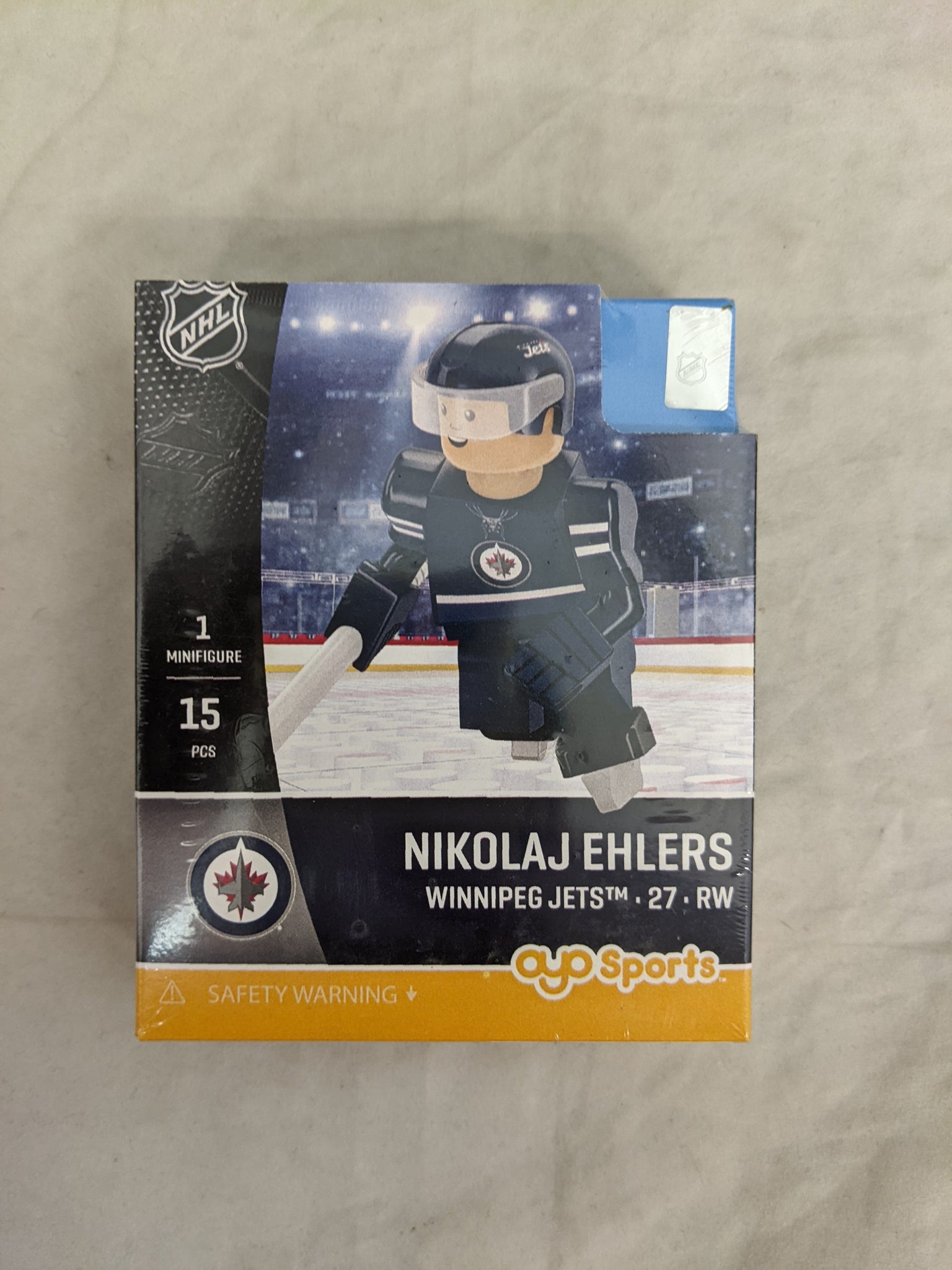 OYO Mini Figure NHL - Winnipeg Jets - Nikolaj Ehlers (Blue Jersey)