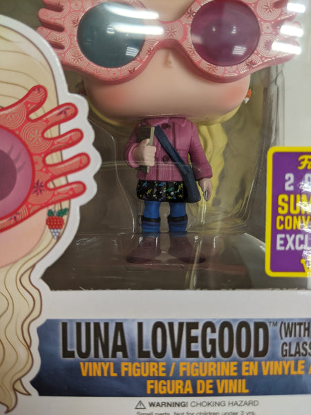 Funko POP! Harry Potter - Luna Lovegood (With Glasses) #41 Exclusive Vinyl Figure (Pre-owned, Wear to item)