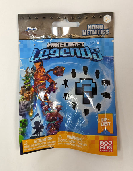 Minecraft Legends Nano MetalFigs Die-Cast Figure Blind Bag [Mojang] (1 Randomly Selected)