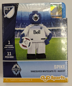 OYO Mini Figure MLS - Vancouver Whitecaps FC - Spike (Mascot, White Jersey)