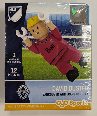 OYO Mini Figure MLS - Vancouver Whitecaps FC - David Ousted (Goalkeeper, Blue Jersey)