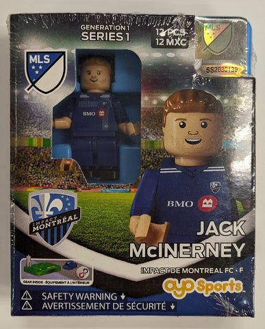 OYO Mini Figure MLS - Impact Montreal FC Generation 1 Series 1 - Jack McInerney (Blue Jersey)