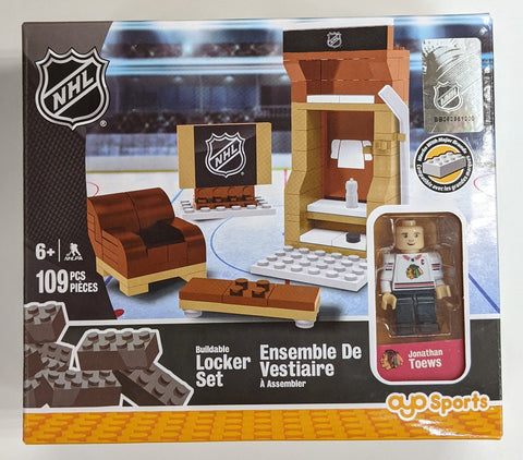 OYO Sports NHL - Buildable Locker Set Chicago Blackhawks - Jonathan Toews - 109 pcs