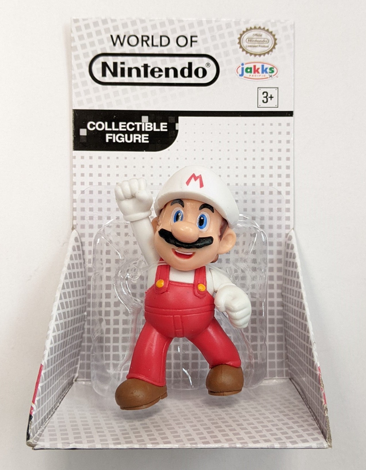 World of Nintendo 2.5" Mini Figure - Fire Mario