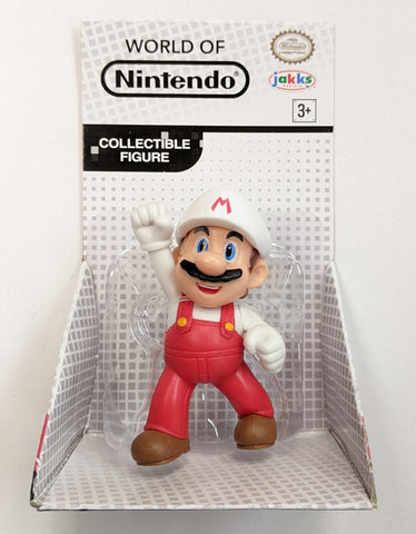 World of Nintendo 2.5" Mini Figure - Fire Mario