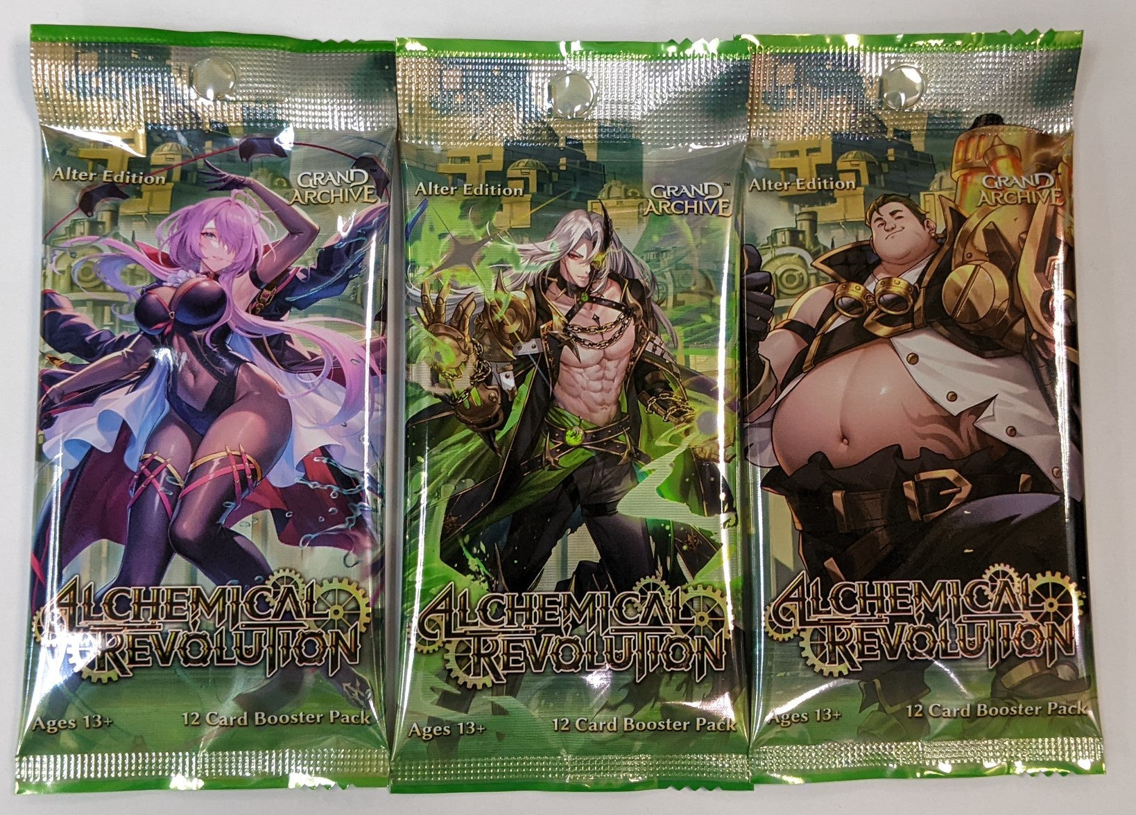 Grand Archive: Alchemical Revolution Alter Edition Booster Pack (1 Randomly Selected)