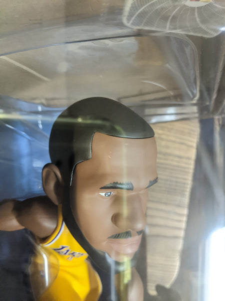 Small-Stars NBA 12" Lebron James Limited Edition #/500 (2022 Los Angeles Lakers Gold Jersey) (Open Box, Cosmetic Wear)