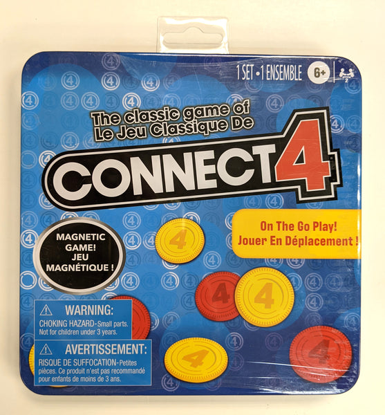 Connect 4 Classic Travel Magnetic Game [Hasbro]