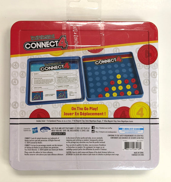 Connect 4 Classic Travel Magnetic Game [Hasbro]