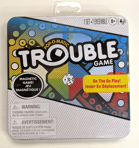 Trouble Pop O Matic Travel Magnetic Game [Hasbro]