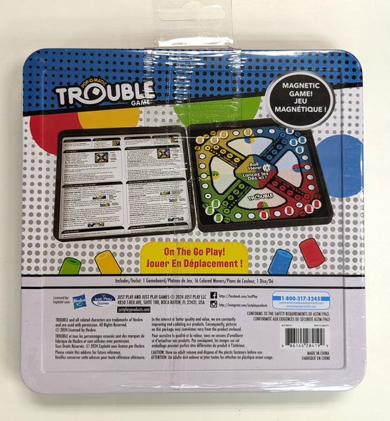 Trouble Pop O Matic Travel Magnetic Game [Hasbro]