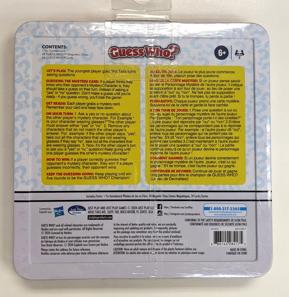 Guess Who? Travel Magnetic Game [Hasbro]