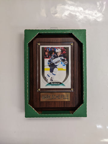 NHL Plaque with card 4x6 Winnipeg Jets - Mark Scheifele (Randomly Selected, May Not Be Pictured)