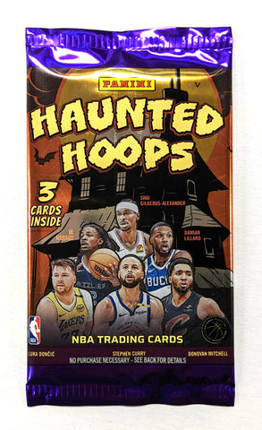 2024-25 Panini Haunted Hoops NBA Basketball Card Pack