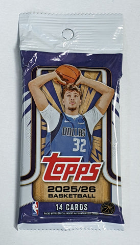 2025-26 Topps Basketball Series 1 Retail Pack (14 Cards Per Pack)