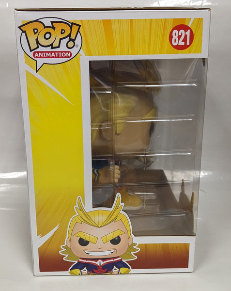 Funko POP! Animation: My Hero Academia - All Might #821 10" Vinyl Figure (Pre-owned, Wear to item)
