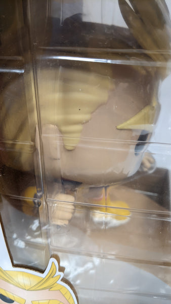 Funko POP! Animation: My Hero Academia - All Might #821 10" Vinyl Figure (Pre-owned, Wear to item)