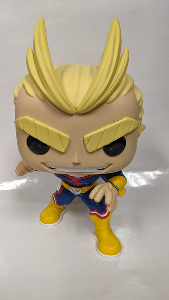 Funko POP! Animation: My Hero Academia - All Might #821 10" Vinyl Figure (Pre-owned, Wear to item)