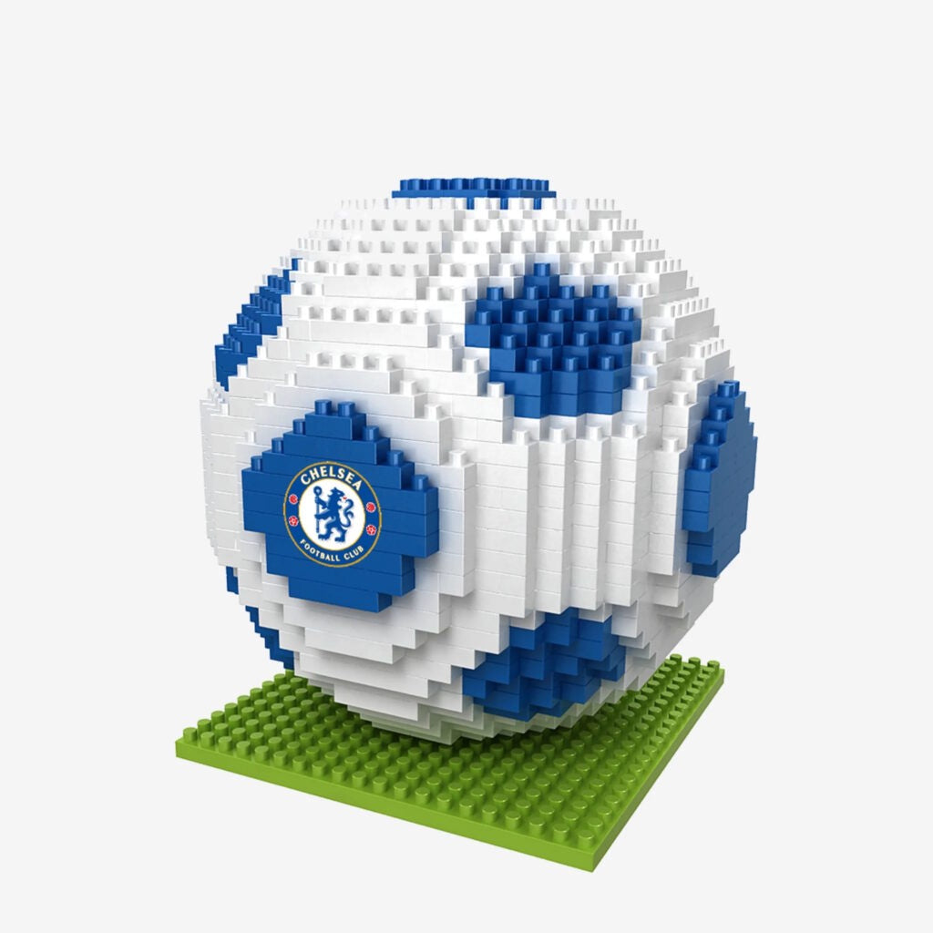 Brxlz 3d Toy Soccer Ball Construction Kit - Chelsea Football Club (687 Pieces)