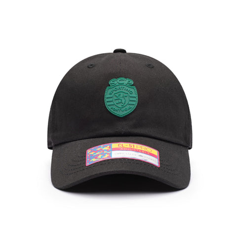 Sporting Lisbon (Sporting Clube de Portugal) - Casuals Classic Adjustable Hat (Fan Ink)