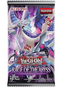 Yu-Gi-Oh! Rage of the Abyss 1st Edition Booster Pack A & C Games Yu-Gi-Oh! Rage of the Abyss 1st Edition Booster Pack A & C Games