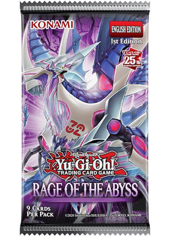 Yu-Gi-Oh! - Rage Of The Abyss Booster Pack 1st Edition