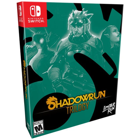 SHADOWRUN TRILOGY COLLECTOR'S  EDITION (LIMITED RUN GAMES)- Switch