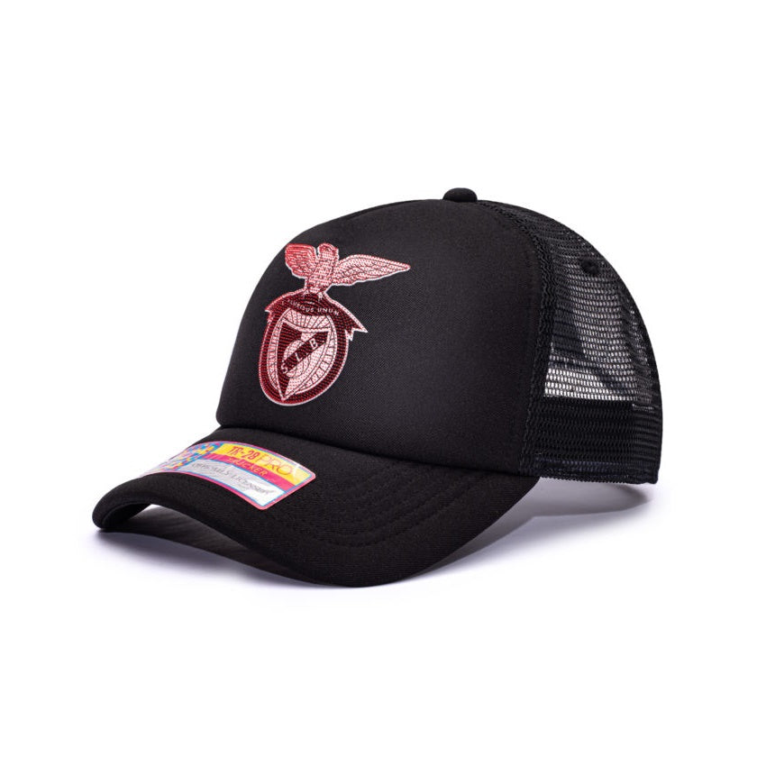 Benfica - Shield Trucker Snapback Hat (Fan Ink)