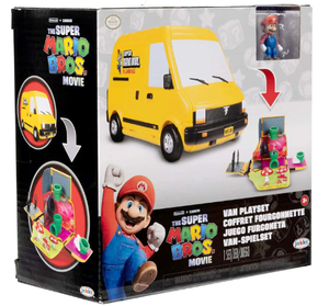 Super Mario Bros. Movie Van Playset [Jakks Pacific]