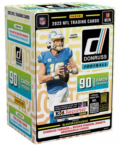 2023 Panini Donruss NFL Football Holiday Blaster Box (6 Packs Per Box)