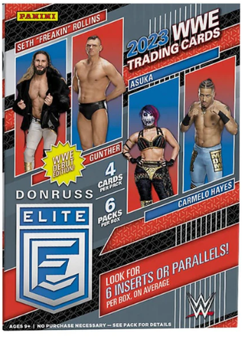 2023 Panini Donruss Elite WWE Blaster Box (6 Packs Per Box)