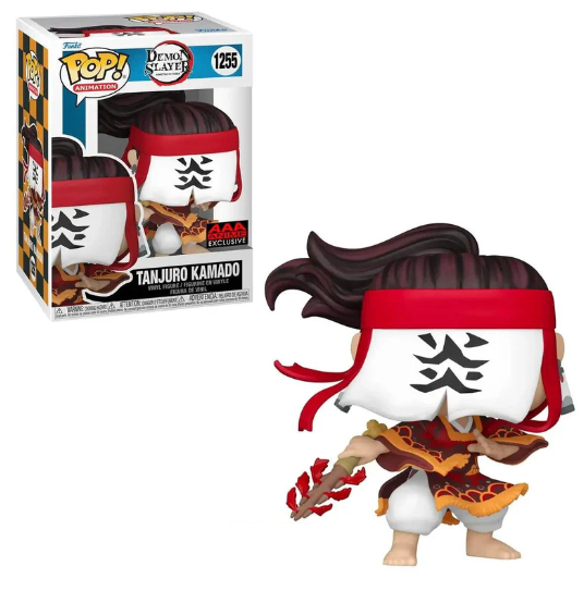 Funko POP! Animation: Demon Slayer - Tanjuro Kamado #1255 AAA Anime Exclusive Vinyl Figure