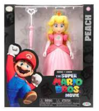 Super Mario Bros. Movie 5" Figure - Peach [Jakks Pacific]